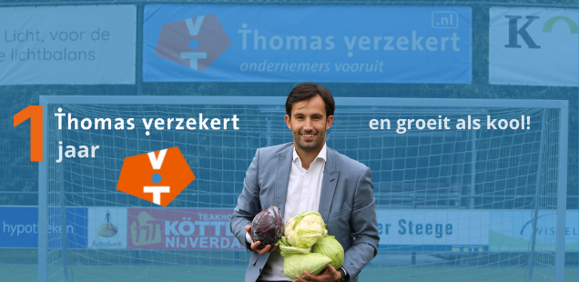 Thomas verzekert 1 jaar